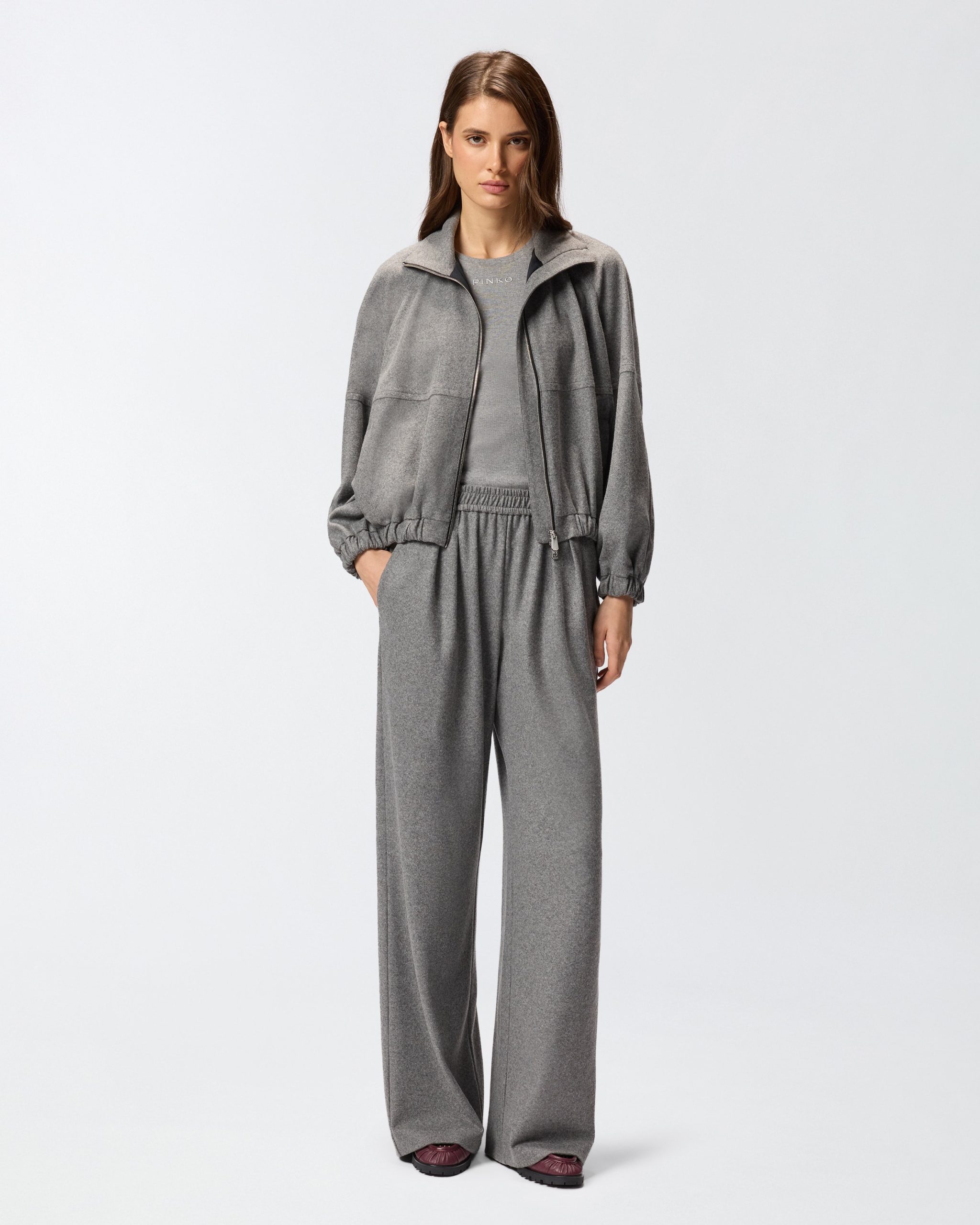 Ριμπ τοπ φανελάκι - Γκρι