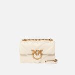 Μικρή δερματίνη τσάντα χειρός Love Bag One - Λευκό