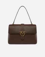 Δερμάτινη τσάντα ώμου Maxi Love Bag Slouchy