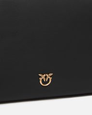 Τσάντα ώμου One, Two, Three με τρία διαμερίσματα - Μαύρο