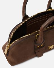 Μικρή δερμάτινη τσάντα Escape Bag - Καφέ