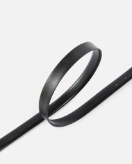 Ζώνη 2 cm με λογότυπο Love Birds - Μαύρο