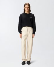 Πουλόβερ με μεγάλο λογότυπο Love Birds - Multicolor Μαύρο-Λευκό