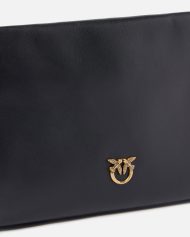 Δερμάτινη τσάντα χιαστί, Mini One, Two, Three Bag - Μαύρο