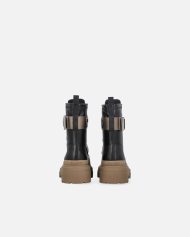 Μποτάκια με πλατφόρμα και λογότυπο PINKO - Μαύρο