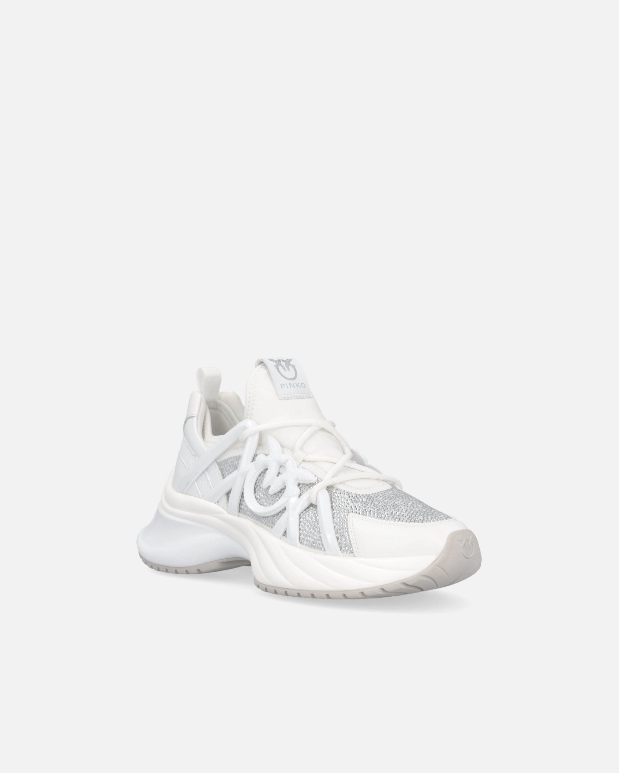 Παπούτσια sneakers Ariel με κρύσταλλα - Λευκό