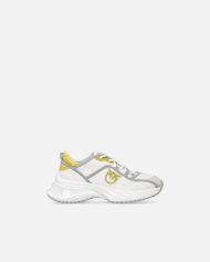 Διάτρητα sneakers Ariel με το λογότυπο - Λαχανί