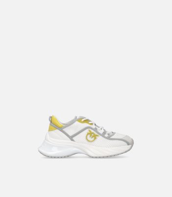 Διάτρητα sneakers Ariel με το λογότυπο - Λαχανί