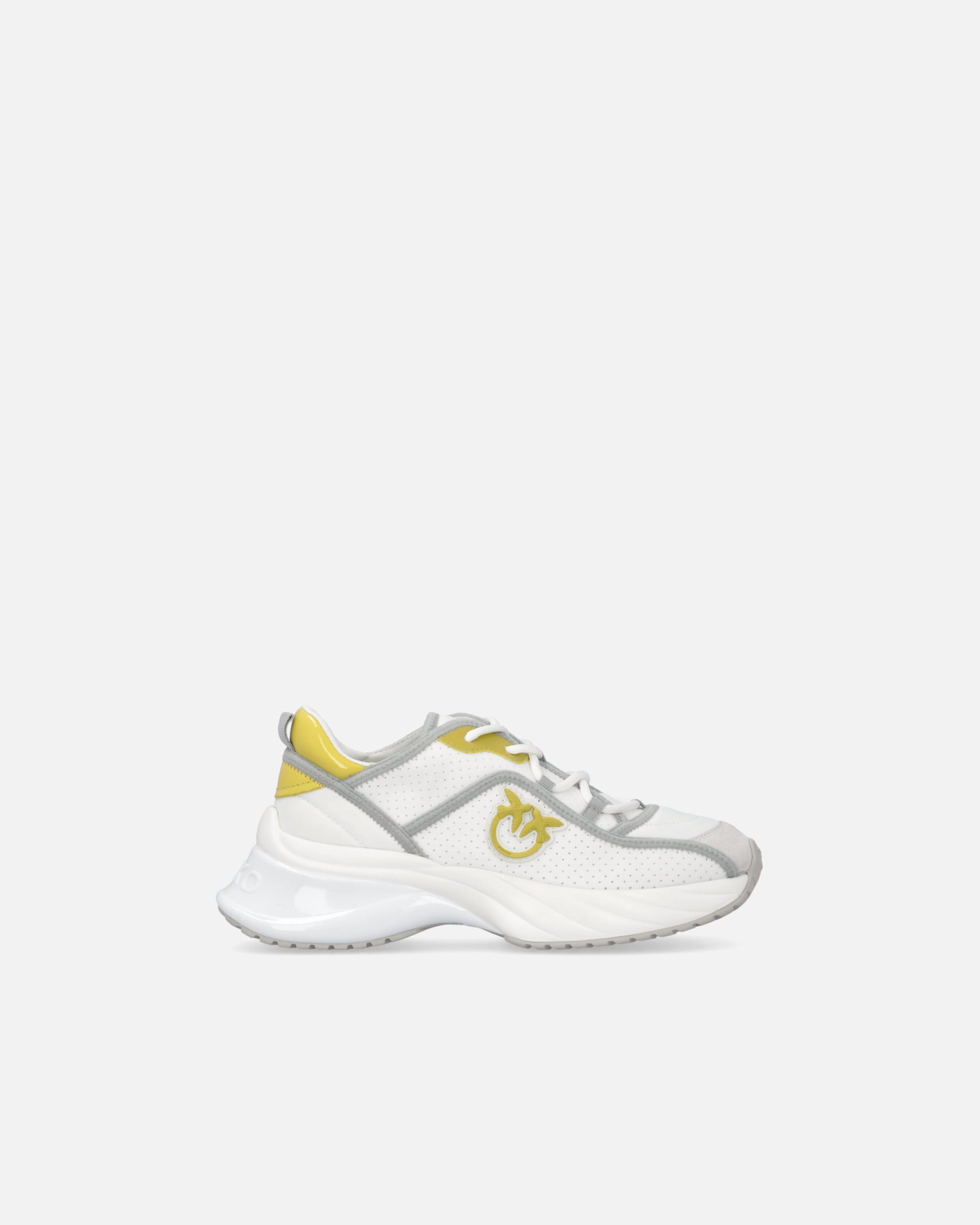 Διάτρητα sneakers Ariel με το λογότυπο - Λαχανί