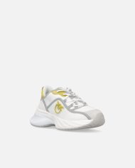 Διάτρητα sneakers Ariel με το λογότυπο - Λαχανί