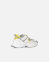 Διάτρητα sneakers Ariel με το λογότυπο - Λαχανί