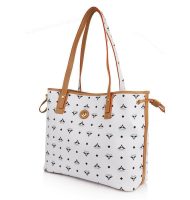 La tour Eiffel Γυναικεία Τσάντα Shopper Ώμου Λευκή 36-171034-2 36-171034-2E - 36-171034-2E