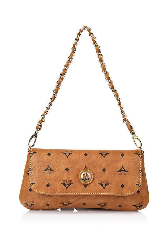 La tour Eiffel Γυναικεία Τσάντα Ώμου Καφέ 36-8910EX-393 - 36-8910EX-393