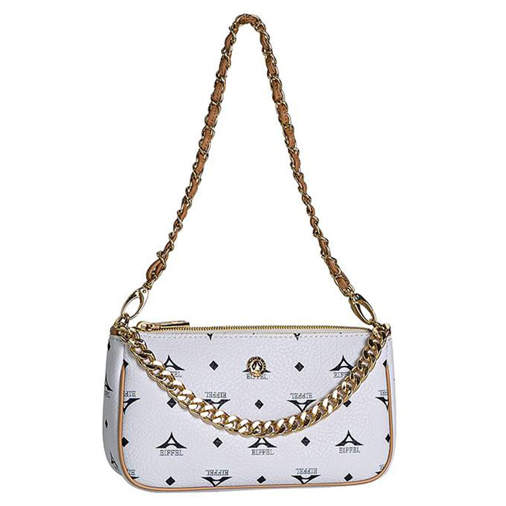 La tour Eiffel Γυναικεία Τσάντα Ώμου Εκρού 36-201021-1 - 36-201021-1