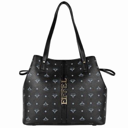 La tour Eiffel Γυναικεία Τσάντα Shopper Ώμου Μαύρη 36-171034-2X - Μαύρο