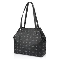 La tour Eiffel Γυναικεία Τσάντα Shopper Ώμου Μαύρη 36-171034-2X - Μαύρο