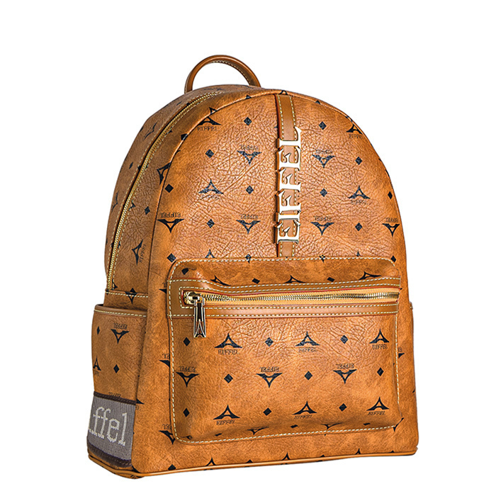 La tour Eiffel Γυναικεία Τσάντα Πλάτης Ταμπά 36-142030-3MHA - Καφέ