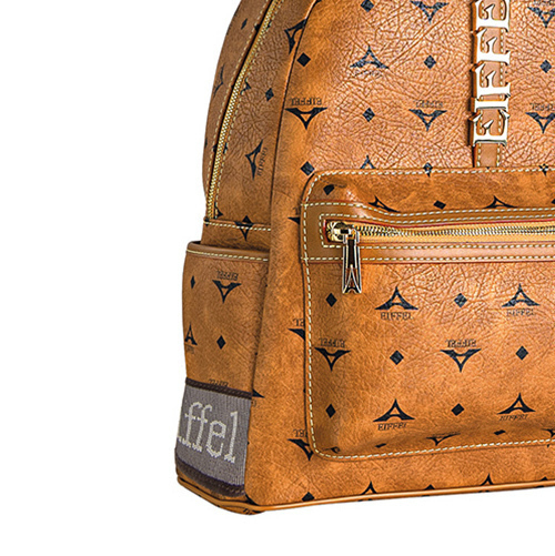 La tour Eiffel Γυναικεία Τσάντα Πλάτης Ταμπά 36-142030-3MHA - Καφέ