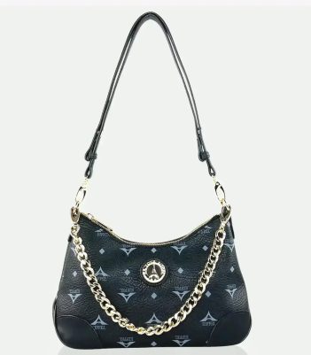 La tour Eiffel Γυναικεία Τσάντα Ώμου Μαύρη 36-231034-1 - Μαύρο