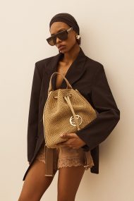 Backpack Premium - Beige Suede