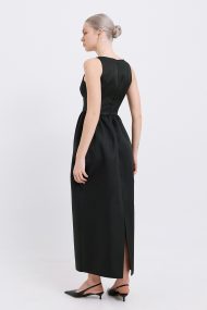 Audrey Taffeta Maxi Dress