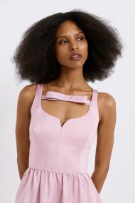 Audrey Taffeta Maxi Dress