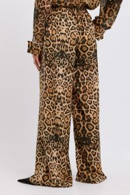 Josie Leopard Print Trousers