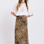 Myla Leopard Print Skirt