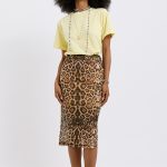 Regina Leopard Print Skirt