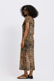 Lois Leopard Print Dress