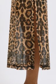 Lois Leopard Print Dress