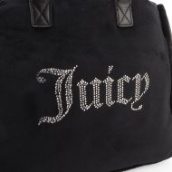 Juicy Couture IRIS VELVET RHINESTONES Τσάντα Shopping Μεσαία - Image 4