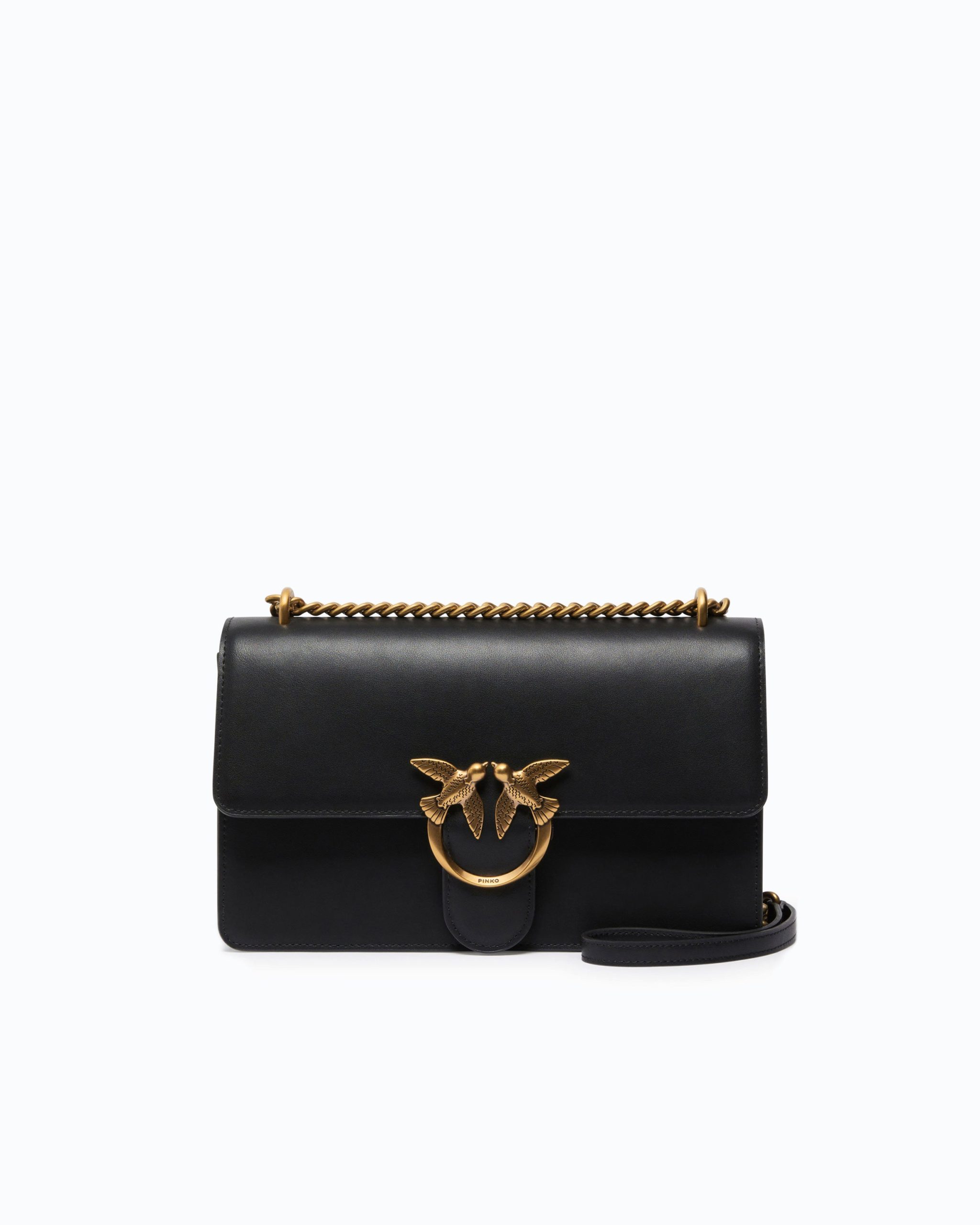 Pinko Μεσαία Τσάντα Ώμου Love Bag One Simply - Μαύρο