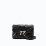 Pinko Μικρή Τσάντα Ώμου Love Bag Puff Maxi Quilt - Μαύρο