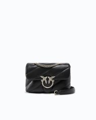 Pinko Μικρή Τσάντα Ώμου Love Bag Puff Maxi Quilt - Μαύρο