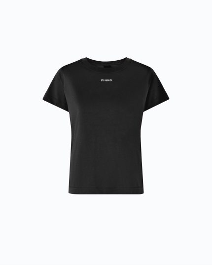 Pinko T-shirt με Λογότυπο - Μαύρο