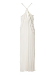 Zoya Angel Μακρύ Rib Φόρεμα - Off White