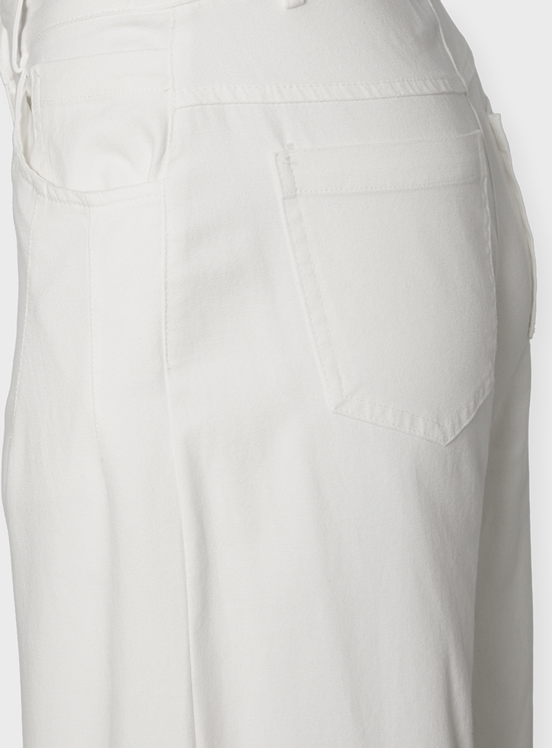 Zoya Cera Παντελόνι με Καμπάνα - Off White